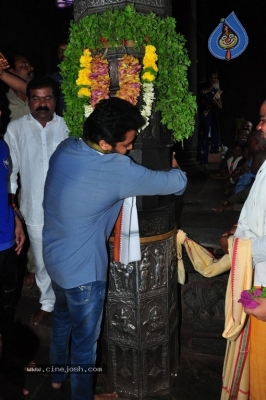 Chinna Babu Movie Team At Simhachalam Temple - 24 of 26