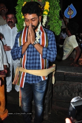 Chinna Babu Movie Team At Simhachalam Temple - 25 of 26