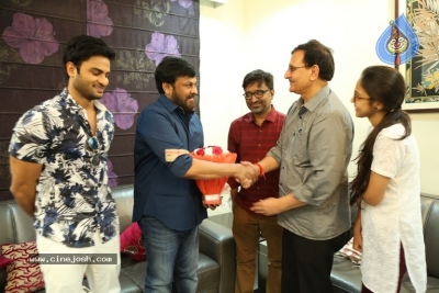 Chiranjeevi Congratulates Sammohanam Movie Team - 7 of 15