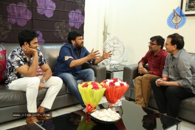 Chiranjeevi Congratulates Sammohanam Movie Team - 11 of 15