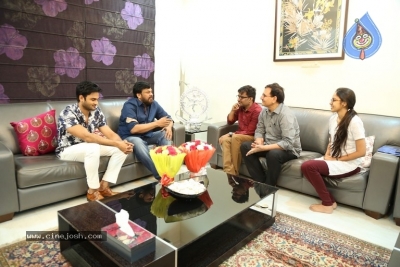 Chiranjeevi Congratulates Sammohanam Movie Team - 12 of 15