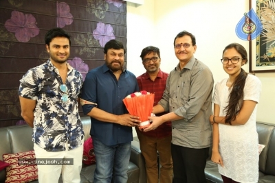 Chiranjeevi Congratulates Sammohanam Movie Team - 13 of 15