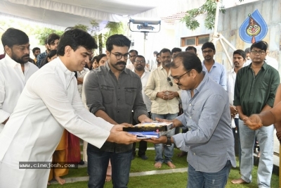 Chiranjeevi Koratala Siva Film Pooja Ceremony - 8 of 12