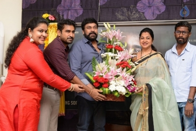 Chiranjeevi Launches Indrasena First Look - 29 of 57