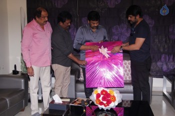 Chiranjeevi Launches Raa Raa Movie Motion Poster - 10 of 10