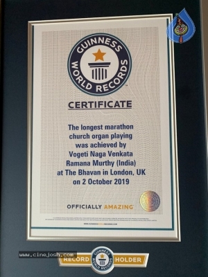 Chiranjeevi  Praises Guinness Record Winner Ramana Murthy - 17 of 21