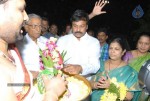 Chiru Visits Film Nagar Temple - 111 of 140