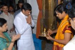 Chiru Visits Film Nagar Temple - 105 of 140