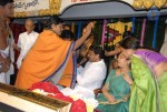 Chiru Visits Film Nagar Temple - 119 of 140