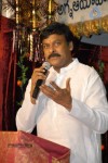 Chiru Visits Film Nagar Temple - 124 of 140