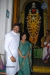 Chiru Visits Film Nagar Temple - 125 of 140