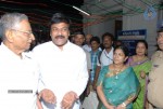 Chiru Visits Film Nagar Temple - 129 of 140