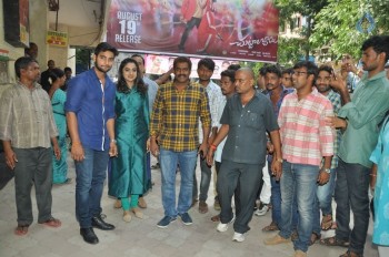 Chuttalabbayi Team Visits in Hyderabad Theaters - 2 of 63