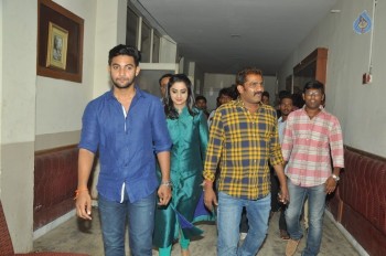 Chuttalabbayi Team Visits in Hyderabad Theaters - 5 of 63