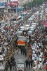 Huge Crowd Near the YSR Body on Friday Sep - 04 - 09 - 2 of 18