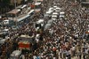 Huge Crowd Near the YSR Body on Friday Sep - 04 - 09 - 16 of 18