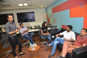 Dil Raju and Sharwanand at Facebook Office - 33 of 62