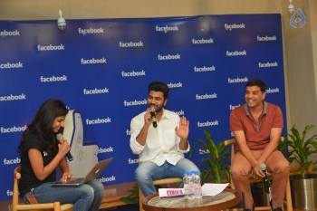 Dil Raju and Sharwanand at Facebook Office - 36 of 62