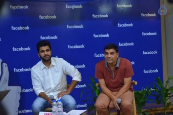 Dil Raju and Sharwanand at Facebook Office - 37 of 62