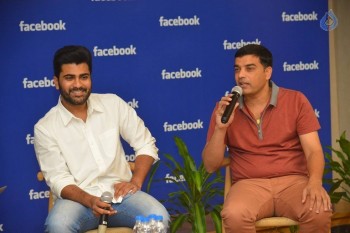 Dil Raju and Sharwanand at Facebook Office - 59 of 62