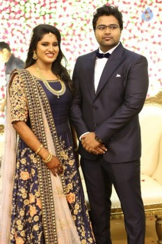 Director KS Ravikumar Daughter Wedding Reception - 38 of 60