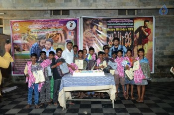 Fans Celebrates NTR Birthday at Don Bosco School - 10 of 30