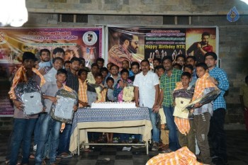 Fans Celebrates NTR Birthday at Don Bosco School - 21 of 30