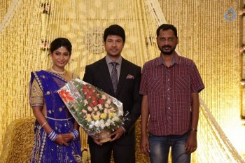Feroz and Vijayalakshmi Wedding Reception - 25 of 98