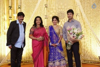Feroz and Vijayalakshmi Wedding Reception - 49 of 98