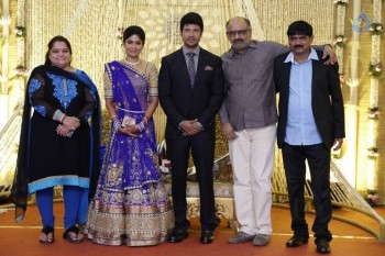 Feroz and Vijayalakshmi Wedding Reception - 61 of 98