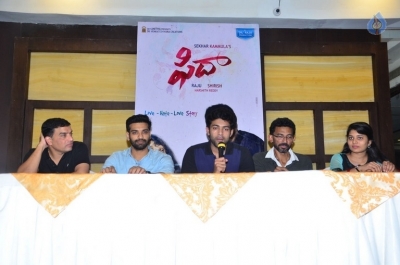 Fidaa Press Meet at Vijayawada - 23 of 42