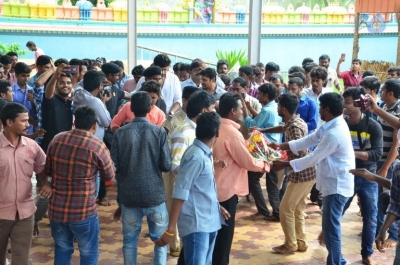 Fidaa Team at Maddi Anjaneya Swamy Temple - 9 of 42