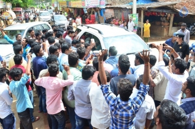 Fidaa Team at Maddi Anjaneya Swamy Temple - 17 of 42