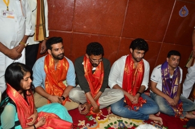 Fidaa Team at Maddi Anjaneya Swamy Temple - 19 of 42