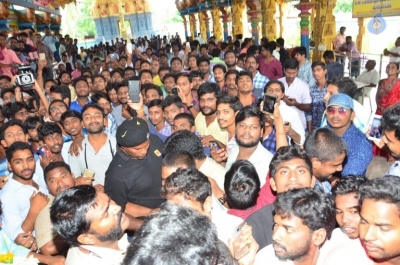 Fidaa Team at Maddi Anjaneya Swamy Temple - 27 of 42