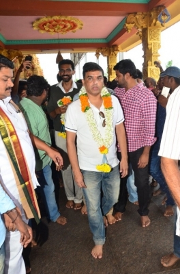 Fidaa Team at Maddi Anjaneya Swamy Temple - 34 of 42