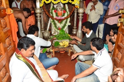 Fidaa Team at Maddi Anjaneya Swamy Temple - 39 of 42