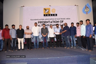 Film Newscasters Association of Electronic Media Health Card Distribution - 19 of 21
