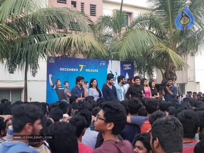 Husharu Movie Team Bus Tour Vijayawada - 14 of 14