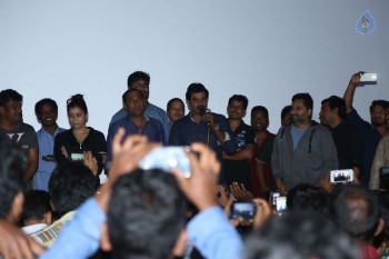 Jakkanna Team Visits Hyderabad Theaters - 16 of 63