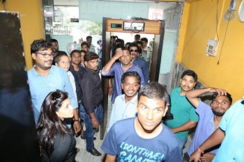 Jakkanna Team Visits Hyderabad Theaters - 39 of 63