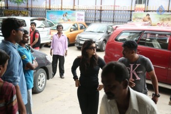 Jakkanna Team Visits Hyderabad Theaters - 39 of 63