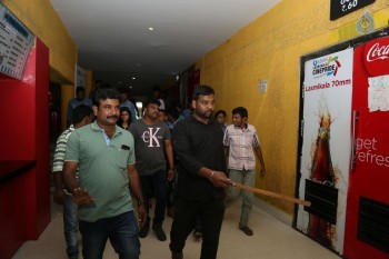Jakkanna Team Visits Hyderabad Theaters - 43 of 63