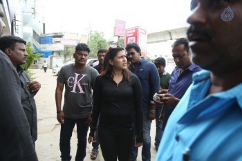 Jakkanna Team Visits Hyderabad Theaters - 45 of 63