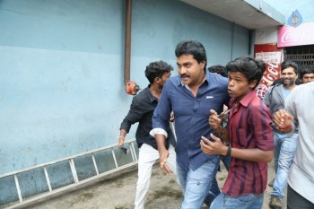 Jakkanna Team Visits Hyderabad Theaters - 48 of 63