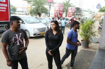 Jakkanna Team Visits Hyderabad Theaters - 62 of 63