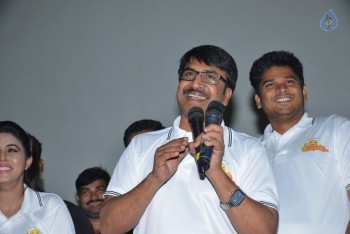 Jayammu Nischayammu Raa Team at Satyam Theatre - 13 of 16