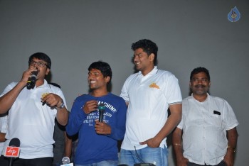 Jayammu Nischayammu Raa Team at Satyam Theatre - 14 of 16