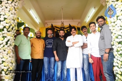 Jr NTR and Trivikram Srinivas Movie Opening Photos - 31 of 46