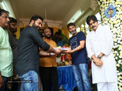 Jr NTR and Trivikram Srinivas Movie Opening Photos - 55 of 46